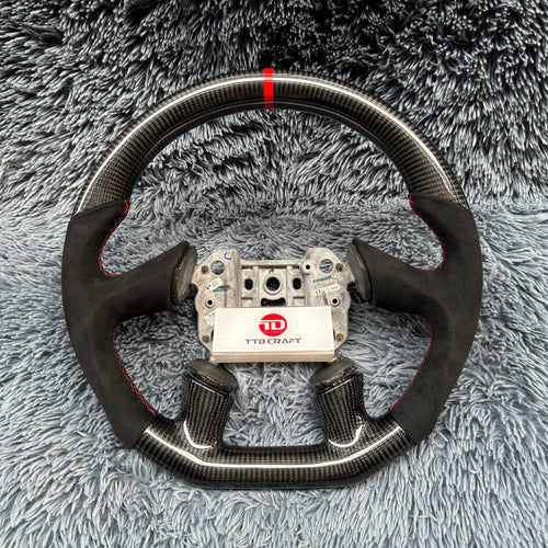 For 2005 Corvette C6 Carbon Fiber Steering Wheel