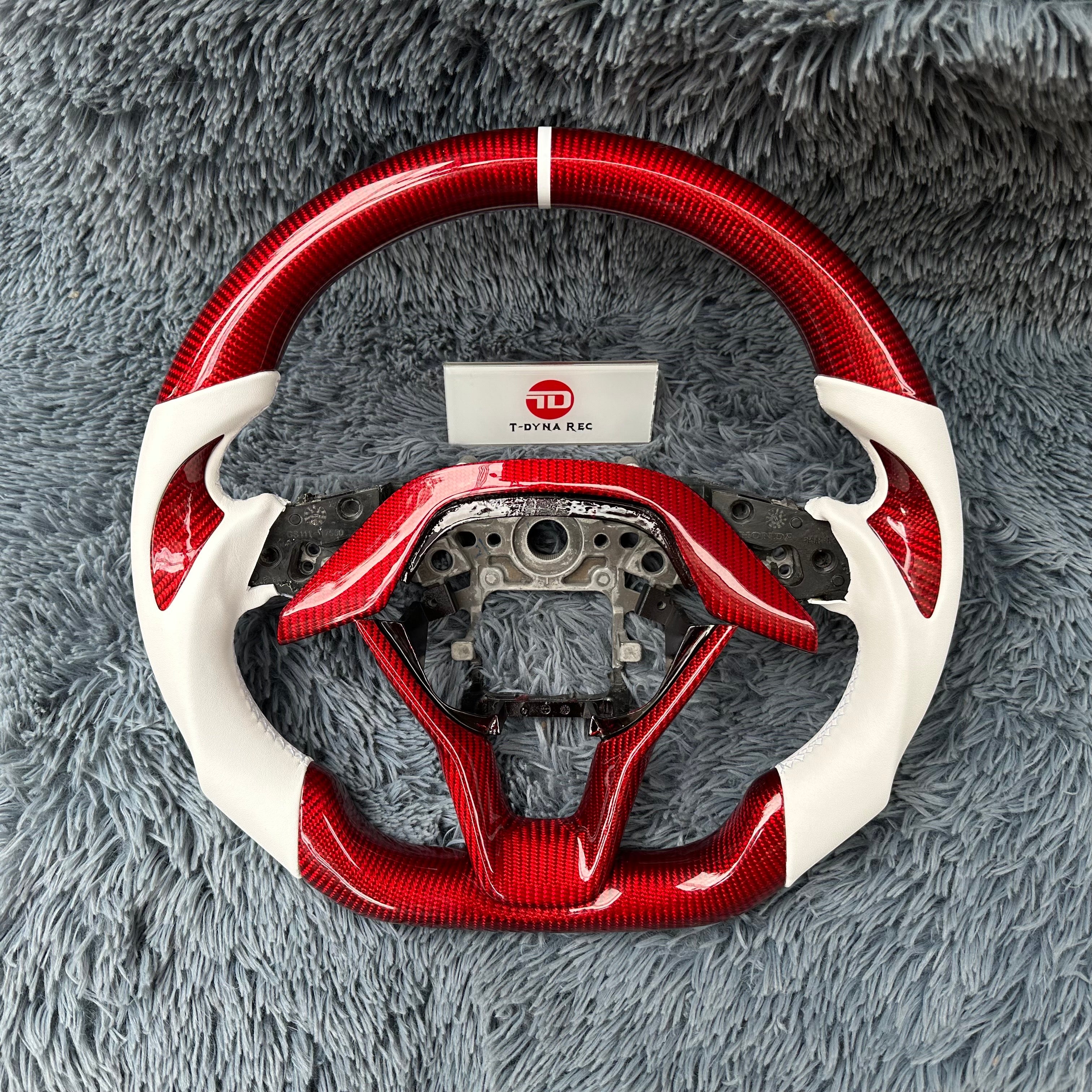 For Honda 10th gen Accord 2018-2022 Carbon Fiber Steering Wheel
