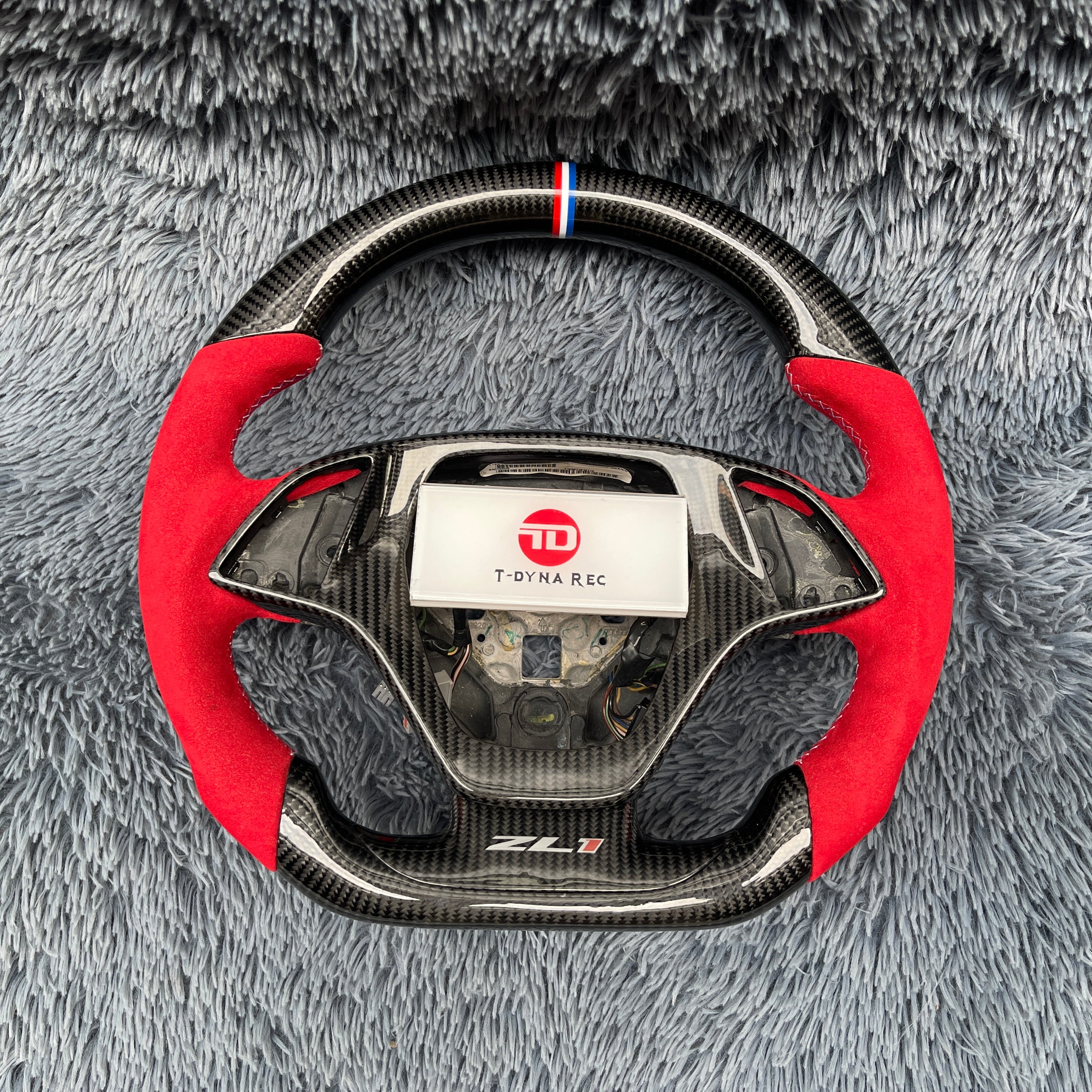 For Corvette C7 2014-2019 Z06 Carbon Fiber Steering Wheel