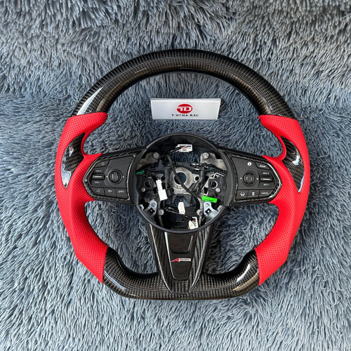 For Acura 2019-2026 RDX Carbon Fiber Steering Wheel