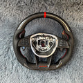 For Mercedes W205 C63 C43 AMG CLA GLE GLS SL Led Carbon Fiber Steering Wheel