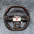 For Jeep 2018-2026 Wrangler / Gladiator Forged Carbon Fiber Steering Wheel