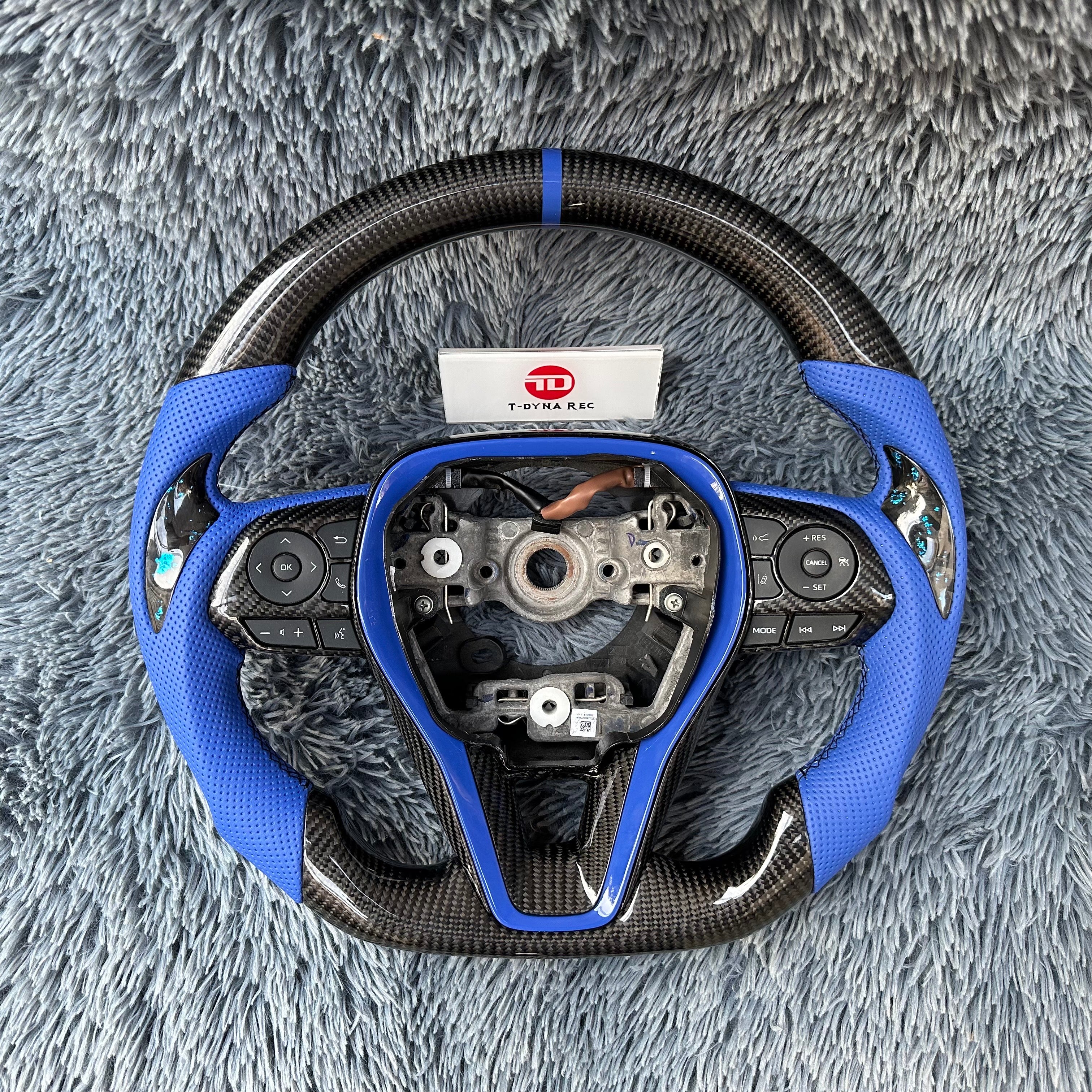 For Toyota 2019-2026 Corolla Hatchback RAV4 Carbon Fiber Steering Wheel
