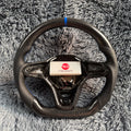 For Volkswagen 2020-2026 MK8 Carbon Fiber Steering Wheel