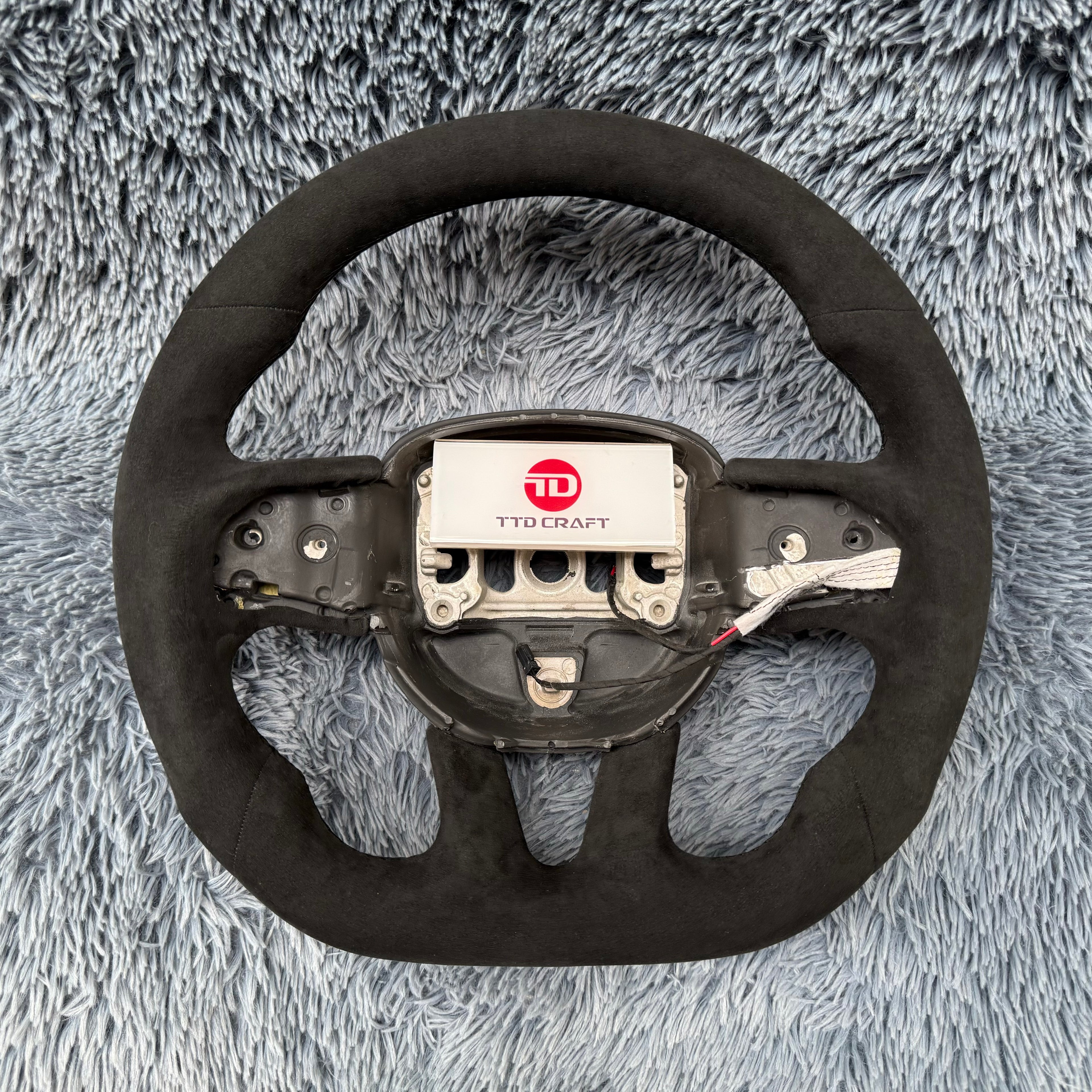 For Dodge 2015-2024 Charger Alcantara Steering Wheel