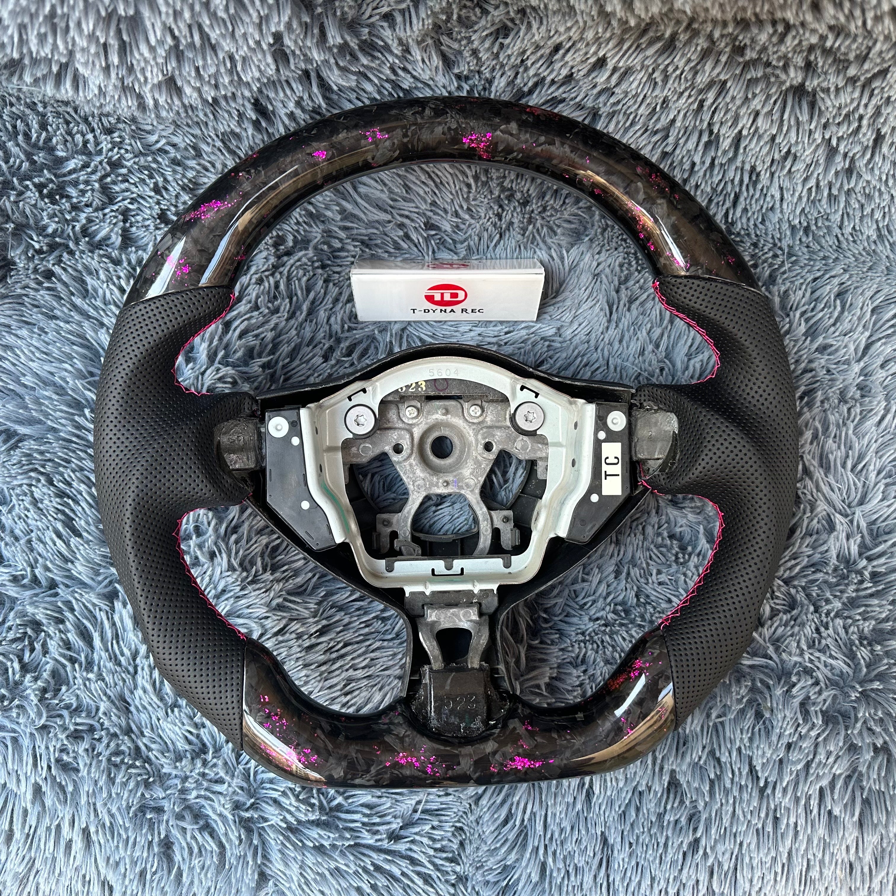 For Nissan 2009 -2020 370Z Forged Carbon Fiber Steering Wheel