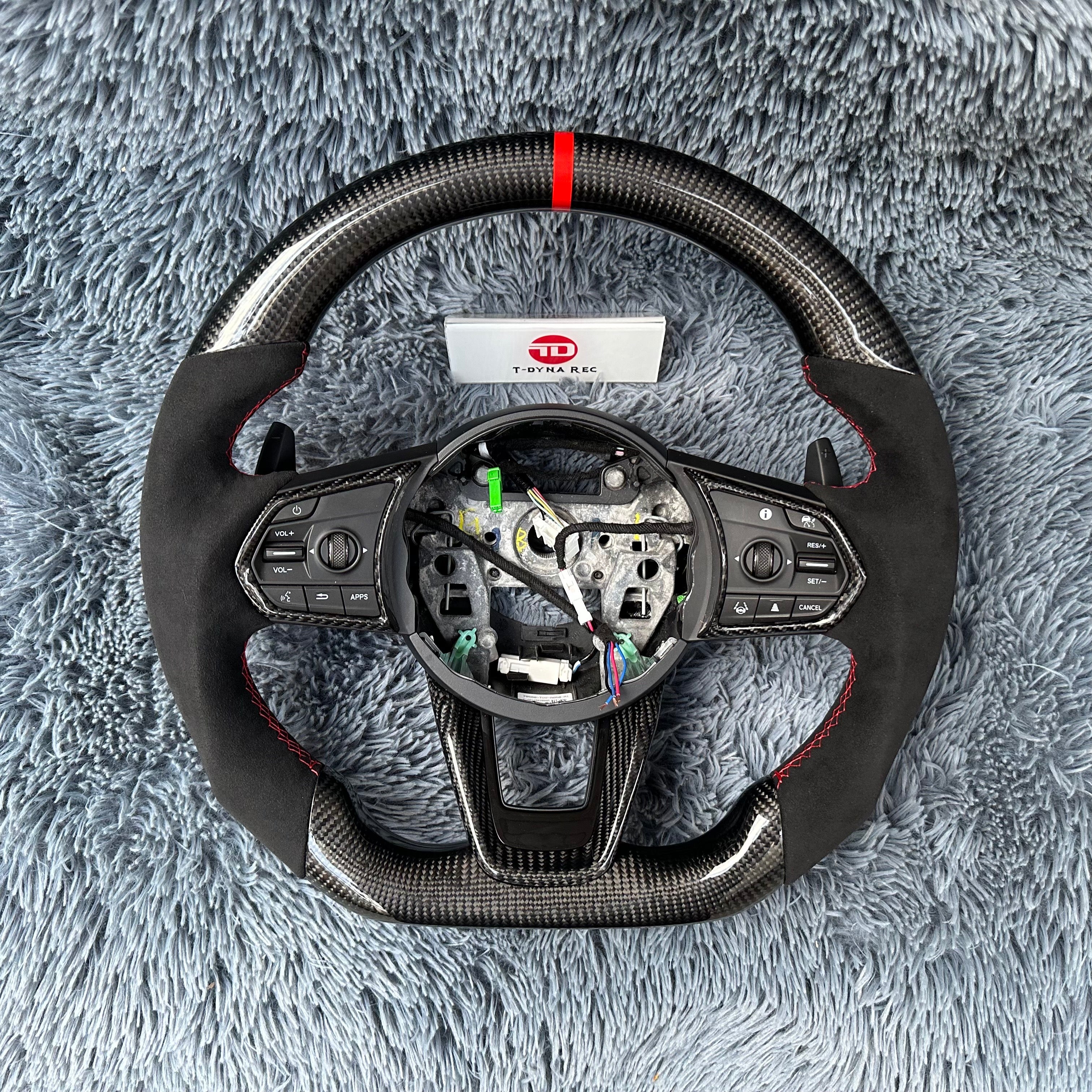 For Acura 2021-2026 TLX/ MDX Carbon Fiber Steering Wheel