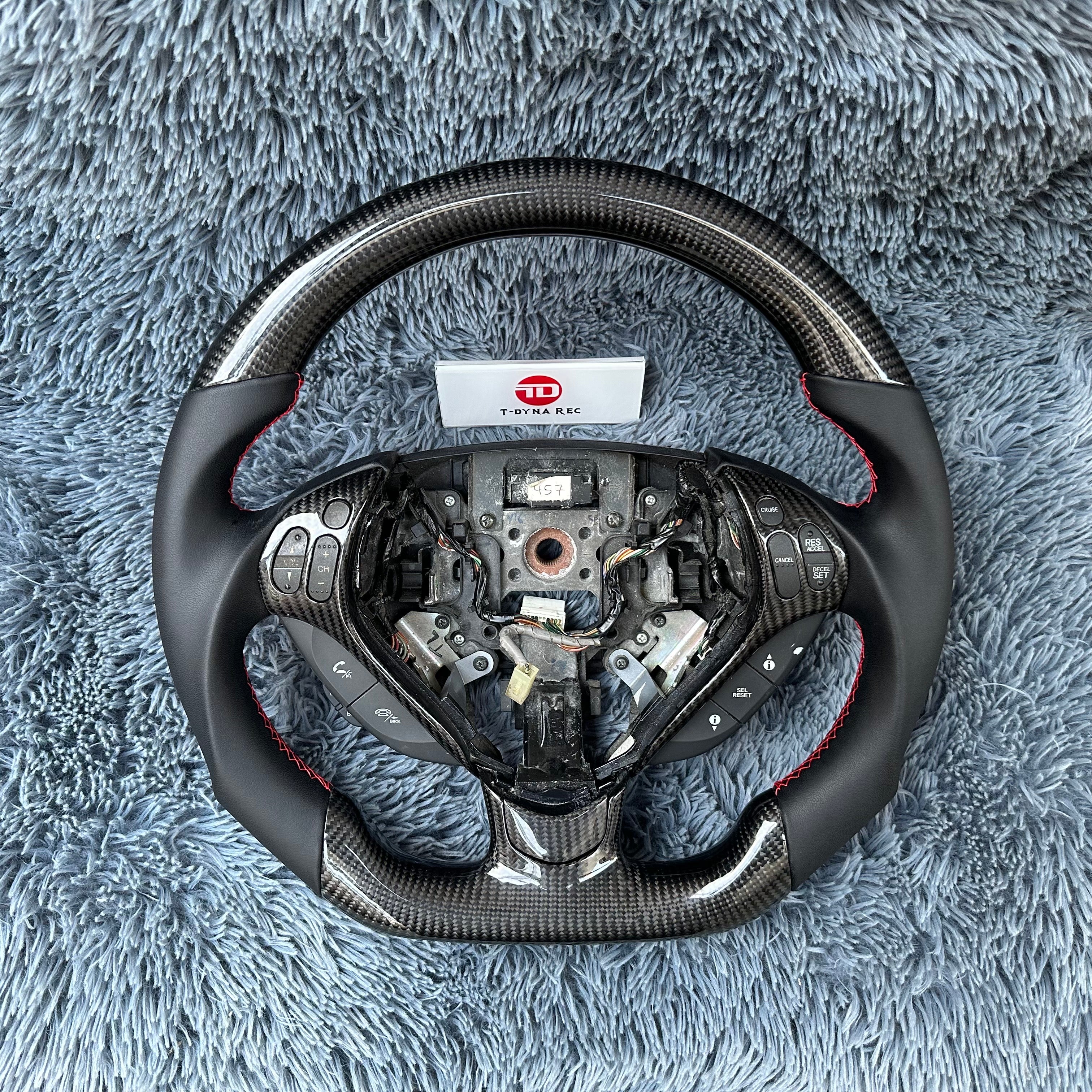For Acura 2007 2008 TL Carbon Fiber Steering Wheel