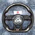 For Audi B9 A3/S3/RS3 A4/S4 A5/S5/RS5 Forged Carbon Fiber Steering Wheel