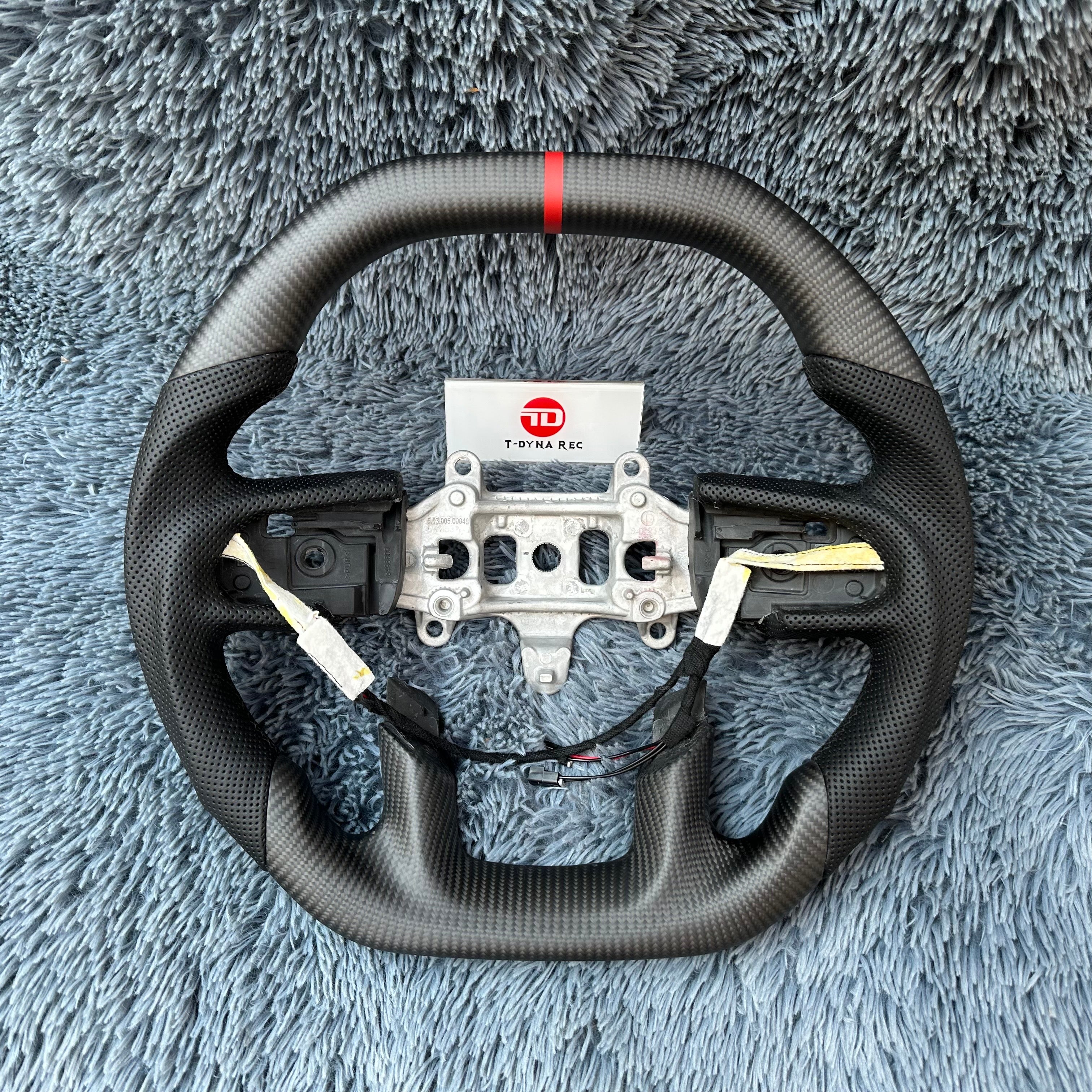 For Dodge 2019 -2025 Ram 1500 2500 3500 Custom Carbon Fiber Steering Wheel