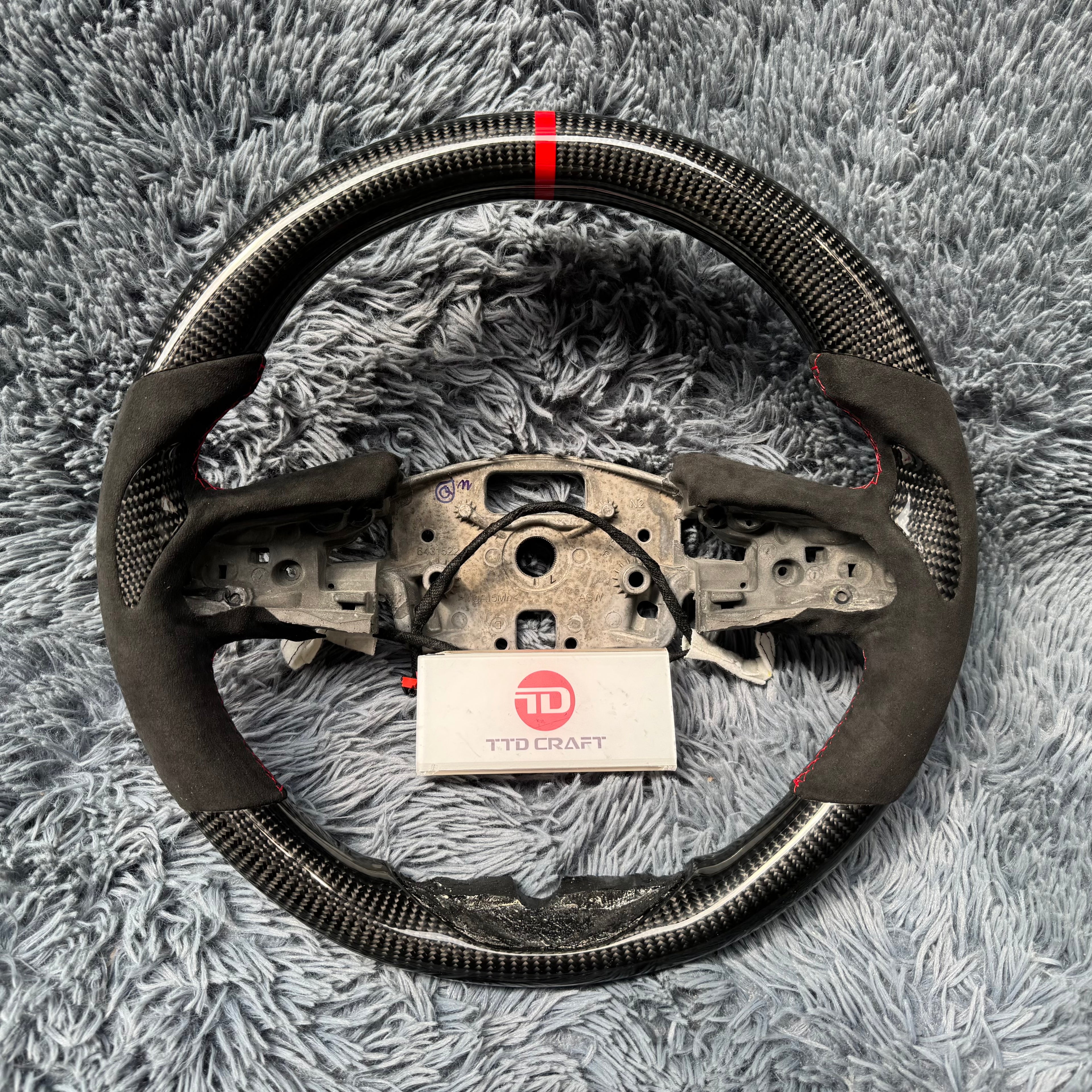 For Cadillac 2020-2026 CT5 CT5-V Blackwing Carbon Fiber Steering Wheel