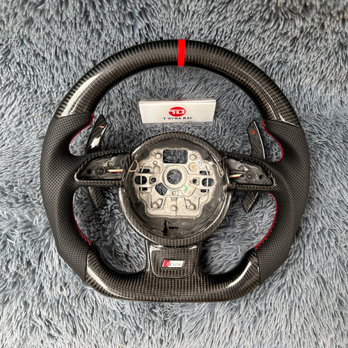 2012-2016 Audi A3 S3 RS3 A4 S4 RS4 A5 S5 RS5 Carbon Fiber Steering Wheel
