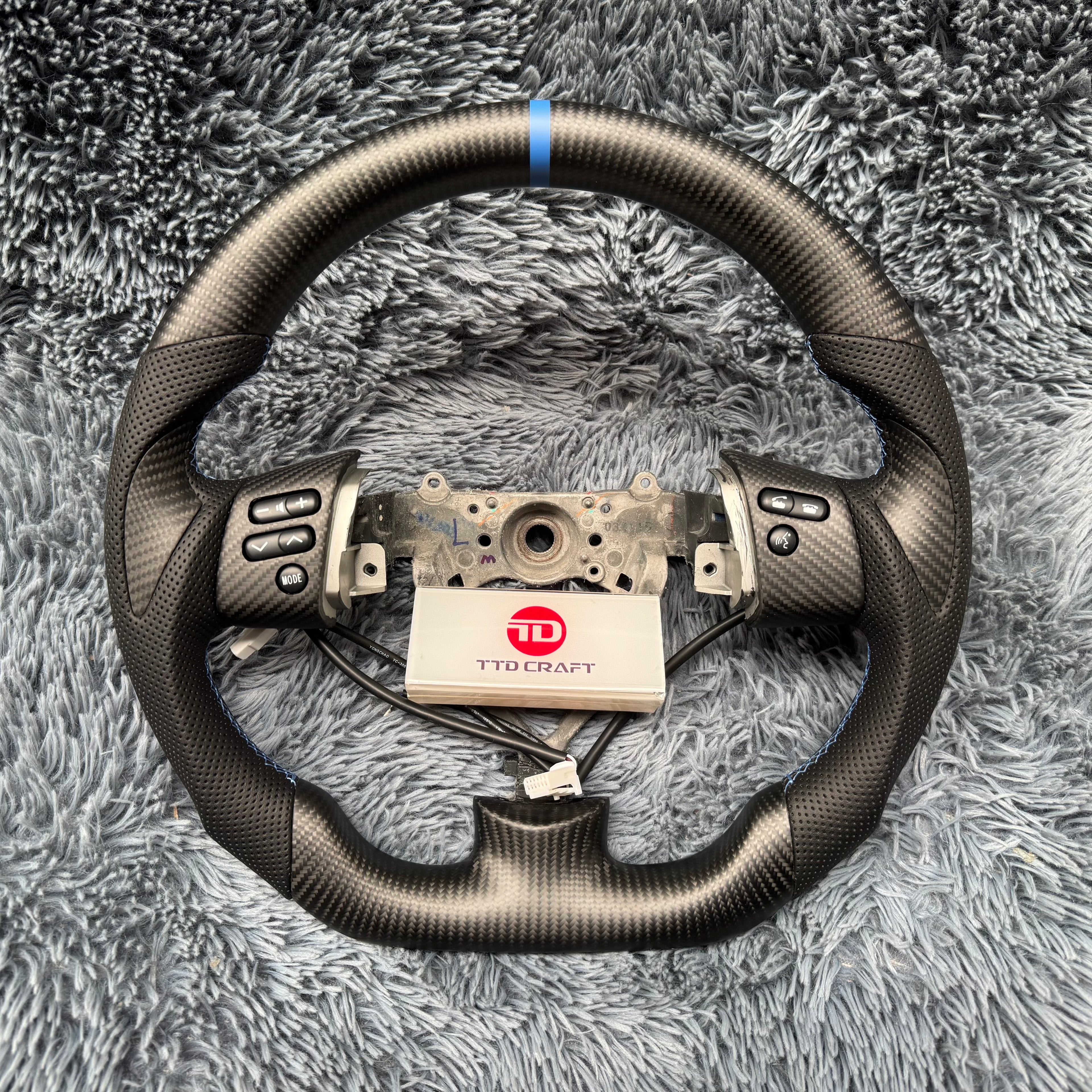 For Toyota 2007-2014 FJ Cruiser Carbon Fiber Steering Wheel