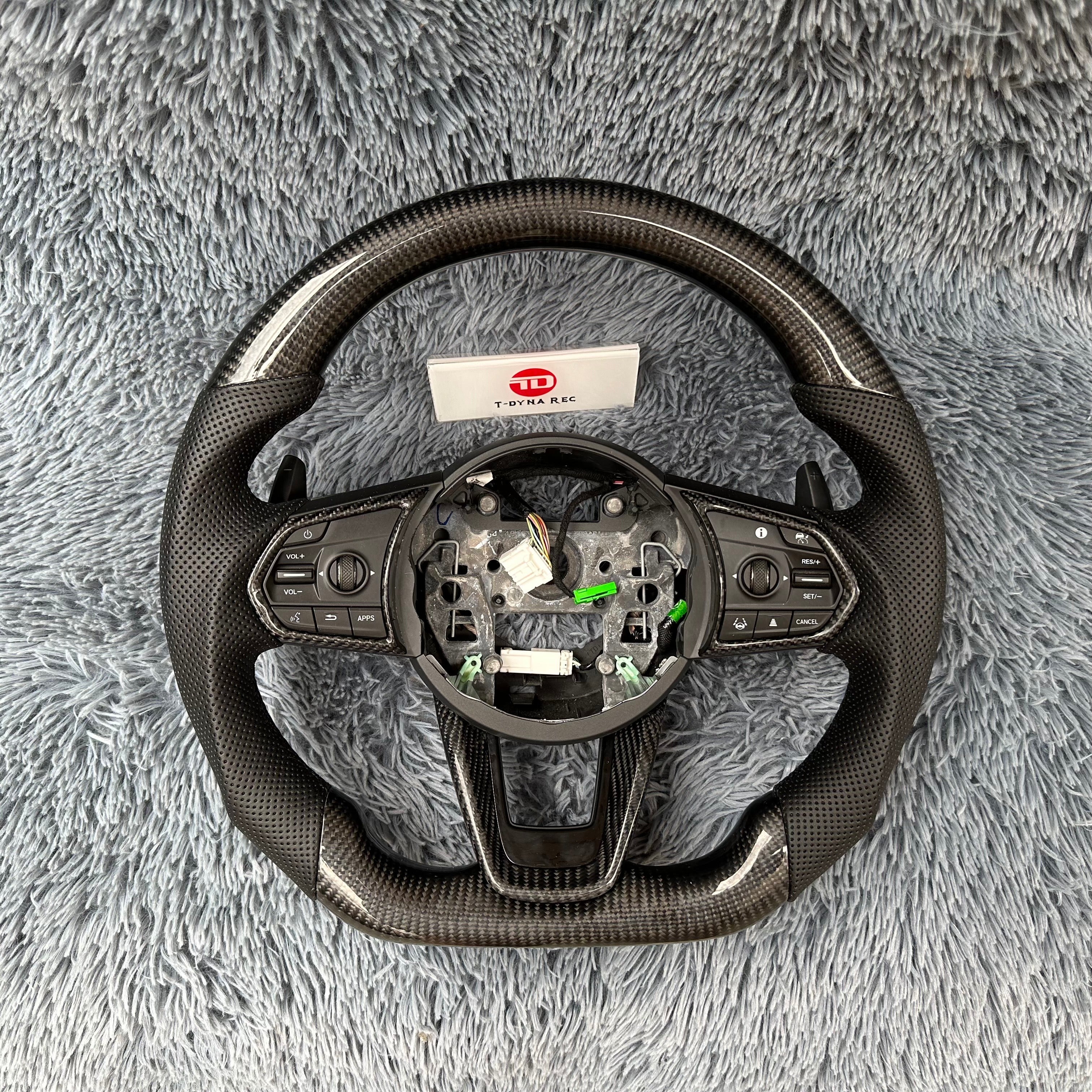 For Acura 2021-2026 TLX/ MDX Carbon Fiber Steering Wheel