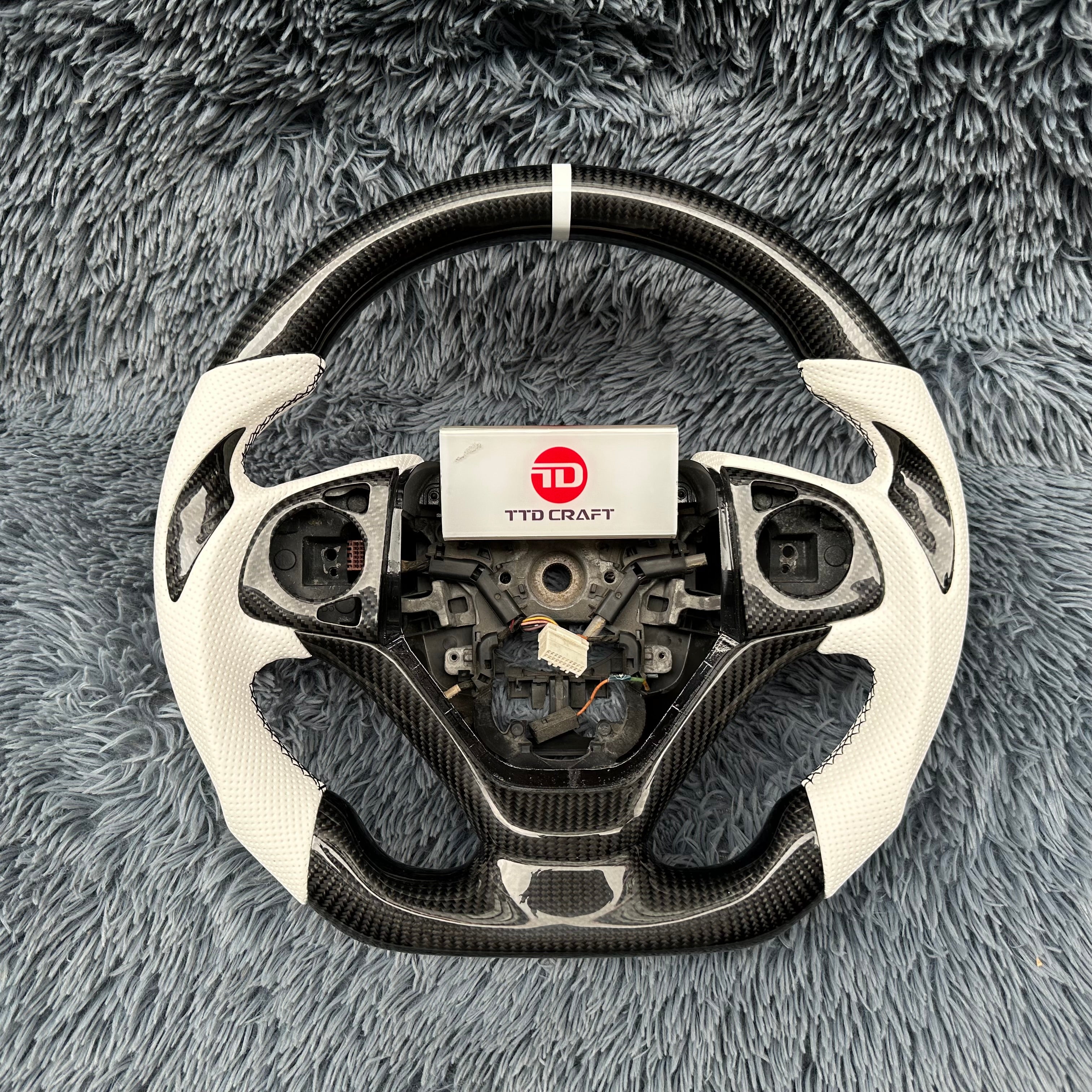 For Honda 4th gen CRV 2014-2016 Carbon Fiber Steering Wheel