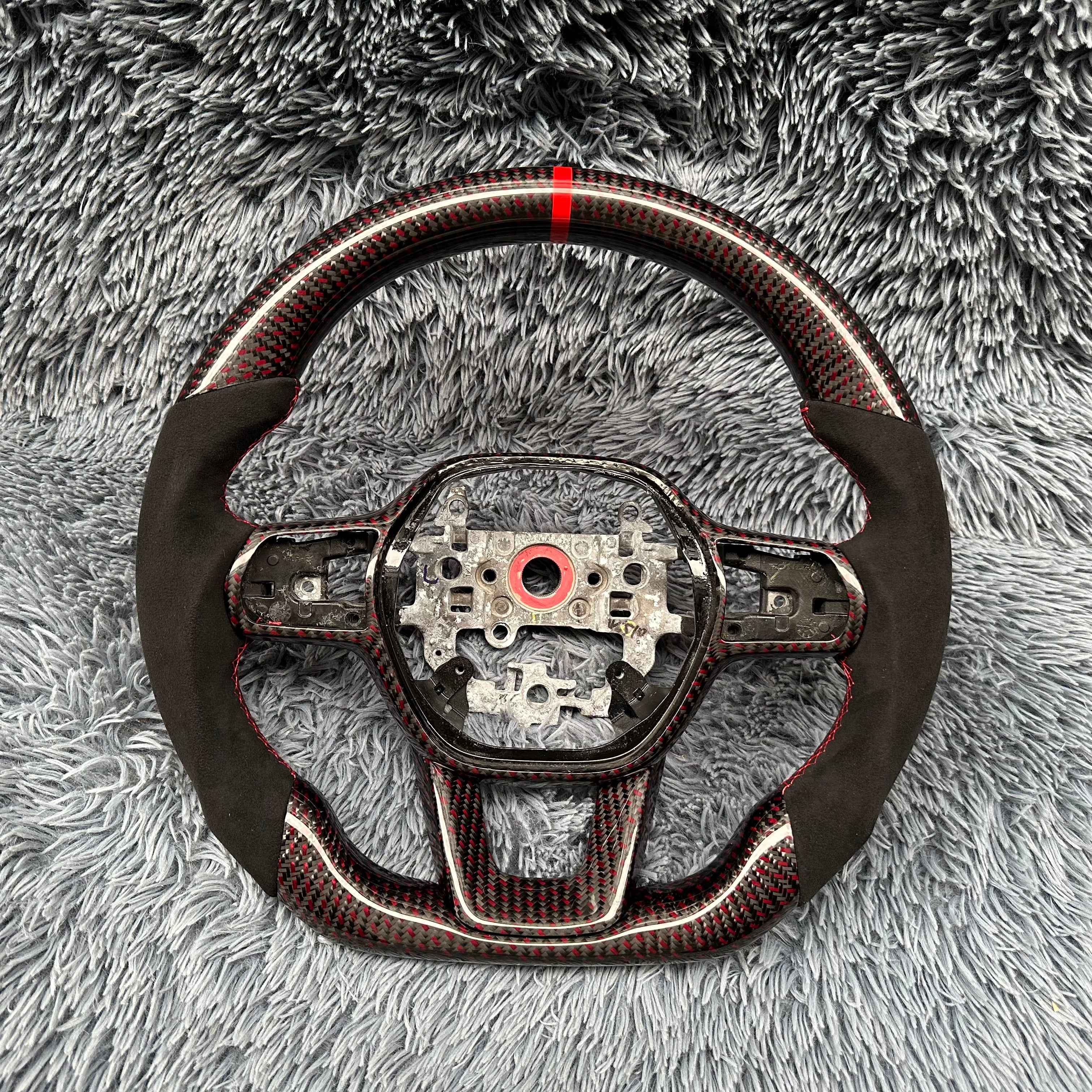 For Honda 11th gen Accord 2023-2026 Custom Carbon Fiber Steering Wheel