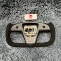 For 2022-2026 Tesla Model S/X Yoke Leather  Steering Wheel