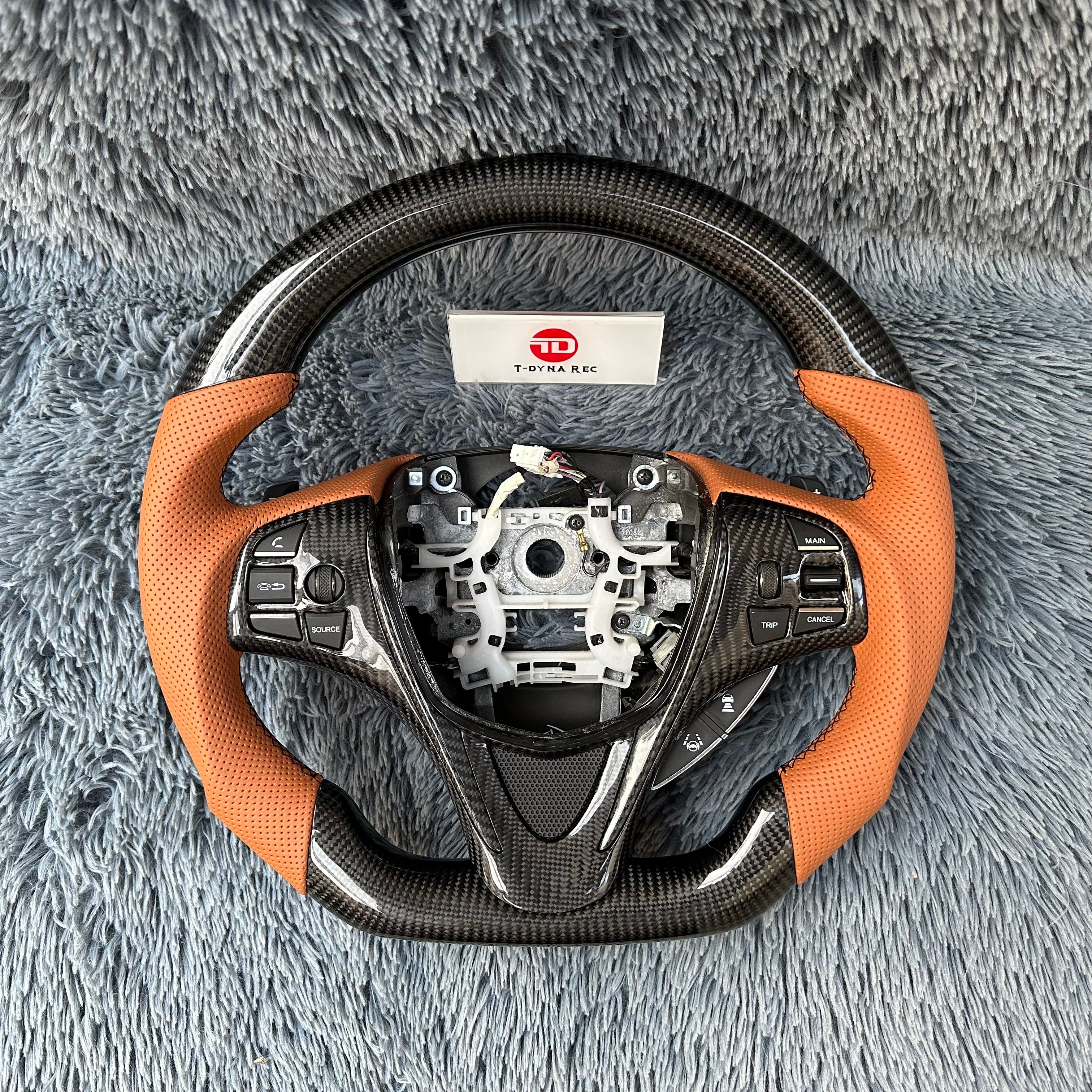 For Acura 2015-2020 TLX/ MDX Carbon Fiber Steering Wheel