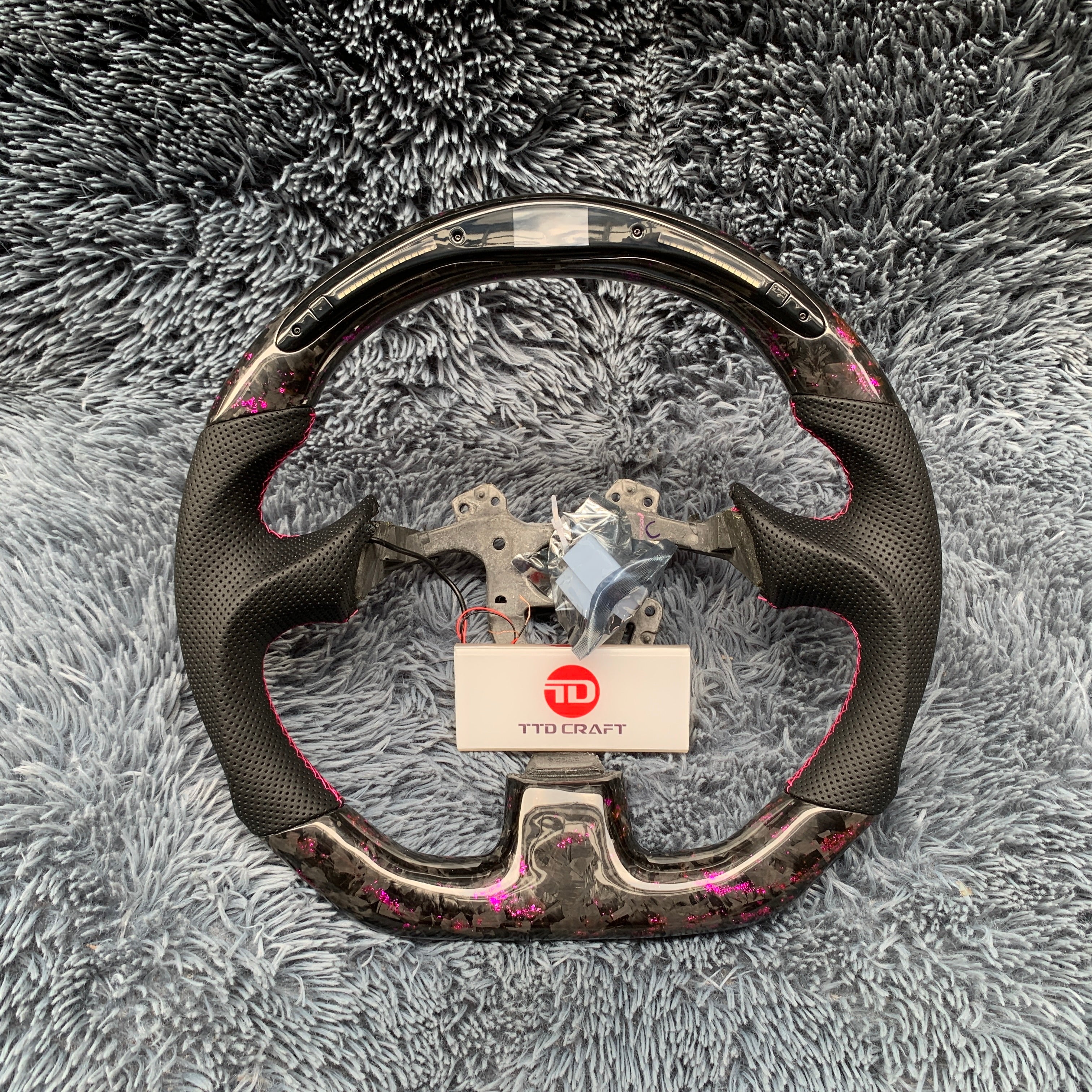 For Honda S2000 1999-2009 Led Carbon Fiber Steering Wheel