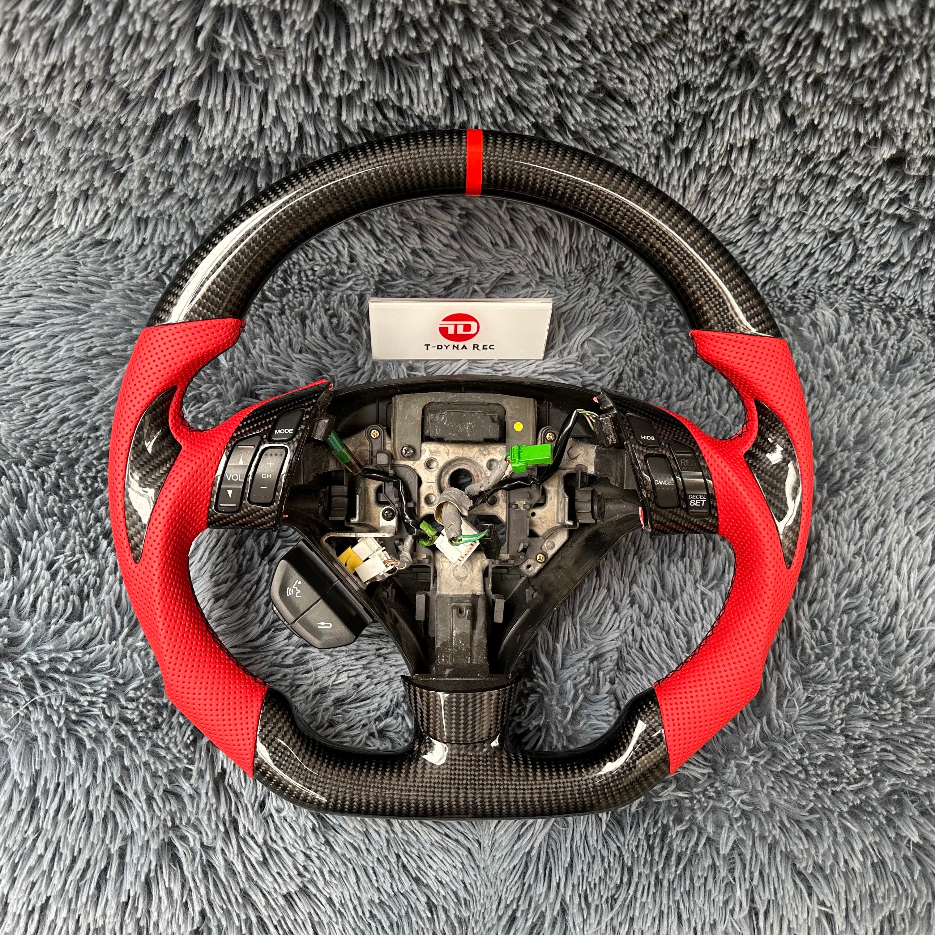 For Honda Accord CL7 CL9 Carbon Fiber Steering Wheel