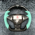 For BMW 5 SERIES E60 E61 / 6 SERIES E63 E64 LED Carbon Fiber Steering Wheel