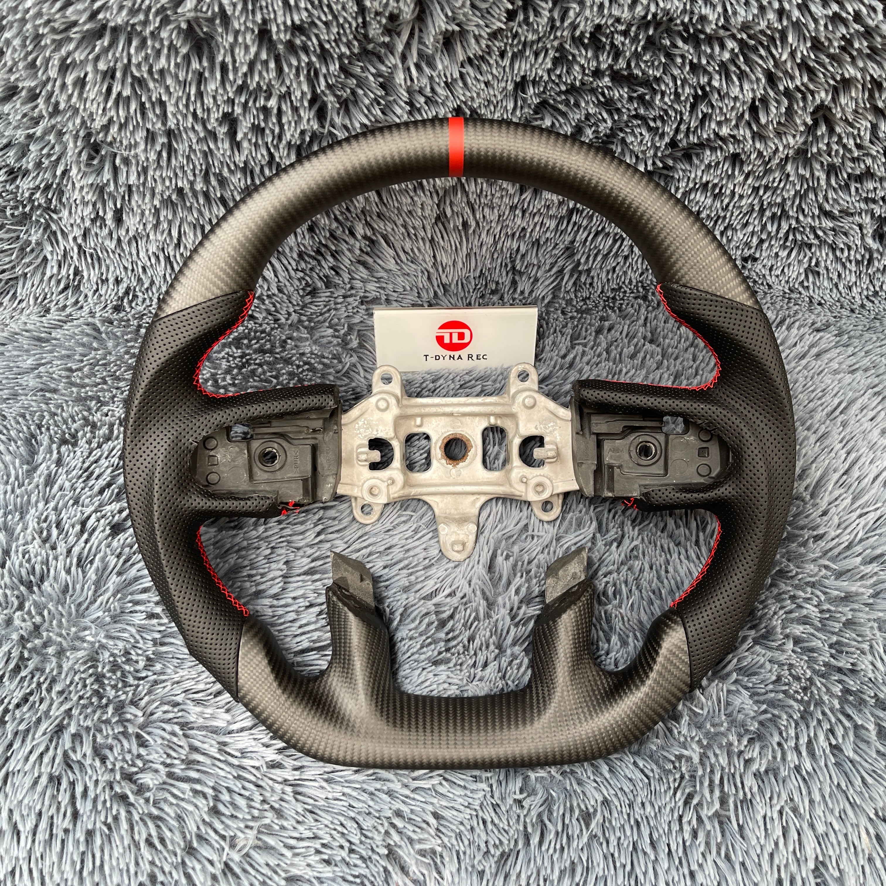 For Dodge 2019 -2025 Ram 1500 2500 3500 Custom Carbon Fiber Steering Wheel