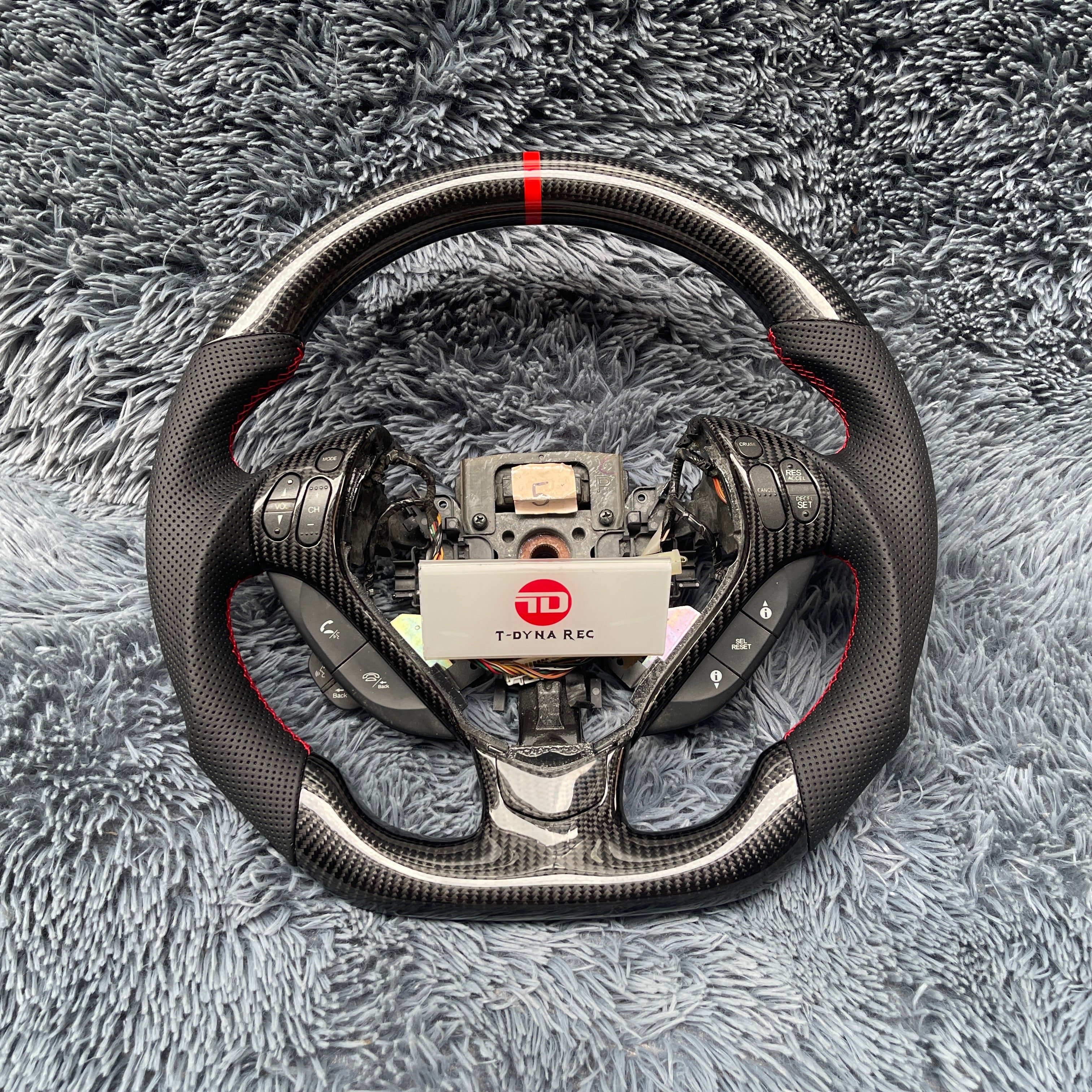 For Acura 2007 2008 TL Carbon Fiber Steering Wheel