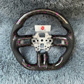 For Ford Mustang 2015-2017 Forged Carbon Fiber Steering Wheel