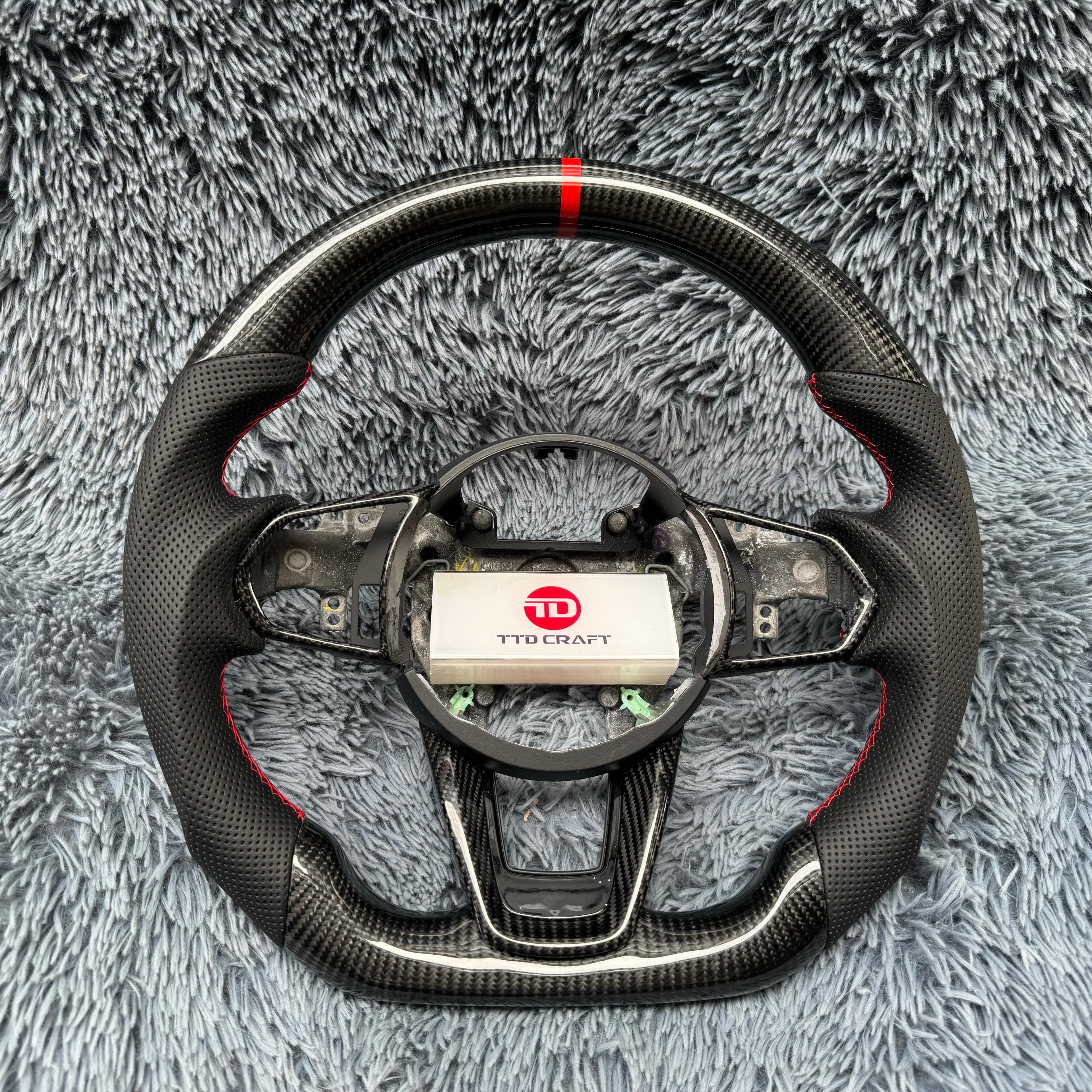 For Honda 6th gen CRV 2023-2026 Carbon Fiber Steering Wheel