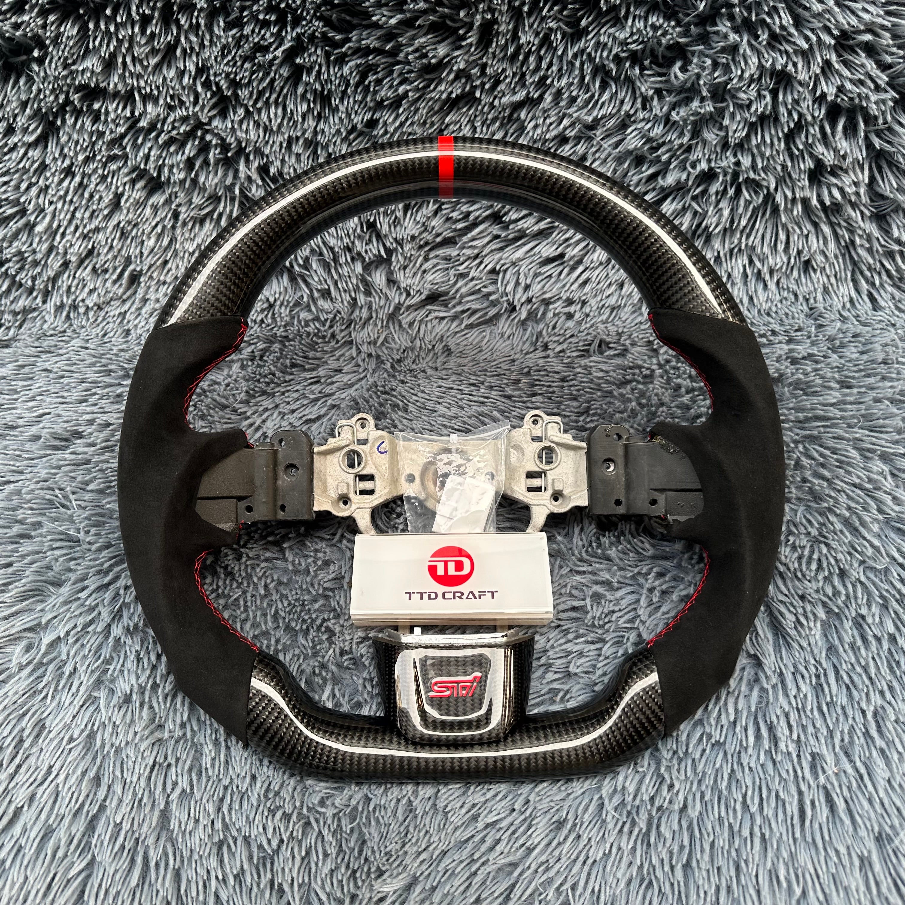 For Subaru 2015-2021 WRX / STI Carbon Fiber Steering wheel