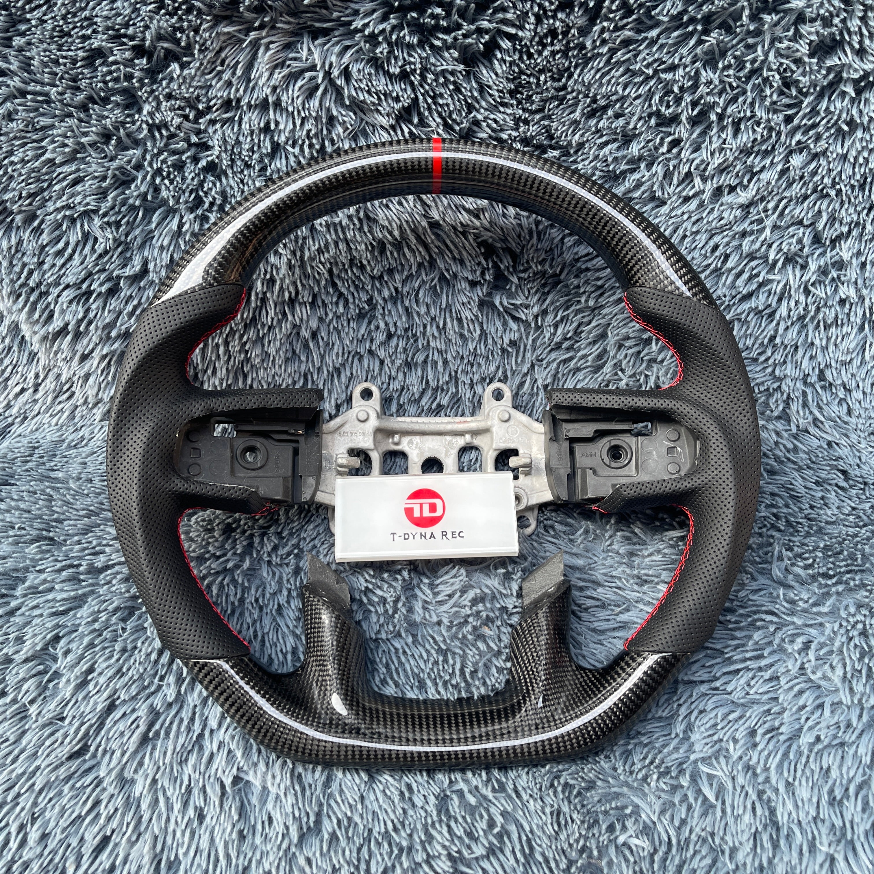 For Dodge 2019 -2025 Ram 1500 2500 3500 Custom Carbon Fiber Steering Wheel