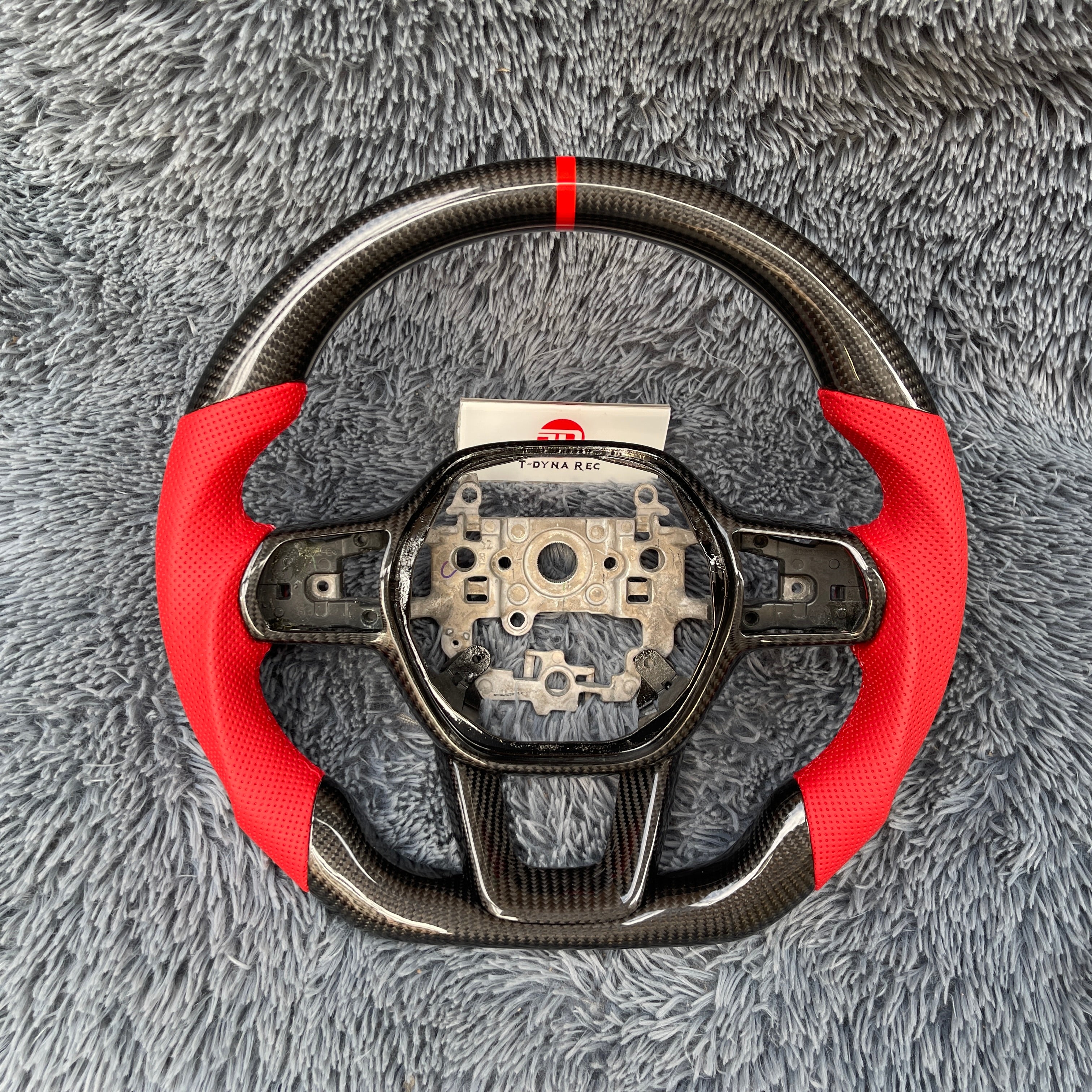 For Honda 11th gen Civic 2022-2026 Carbon Fiber Steering Wheel