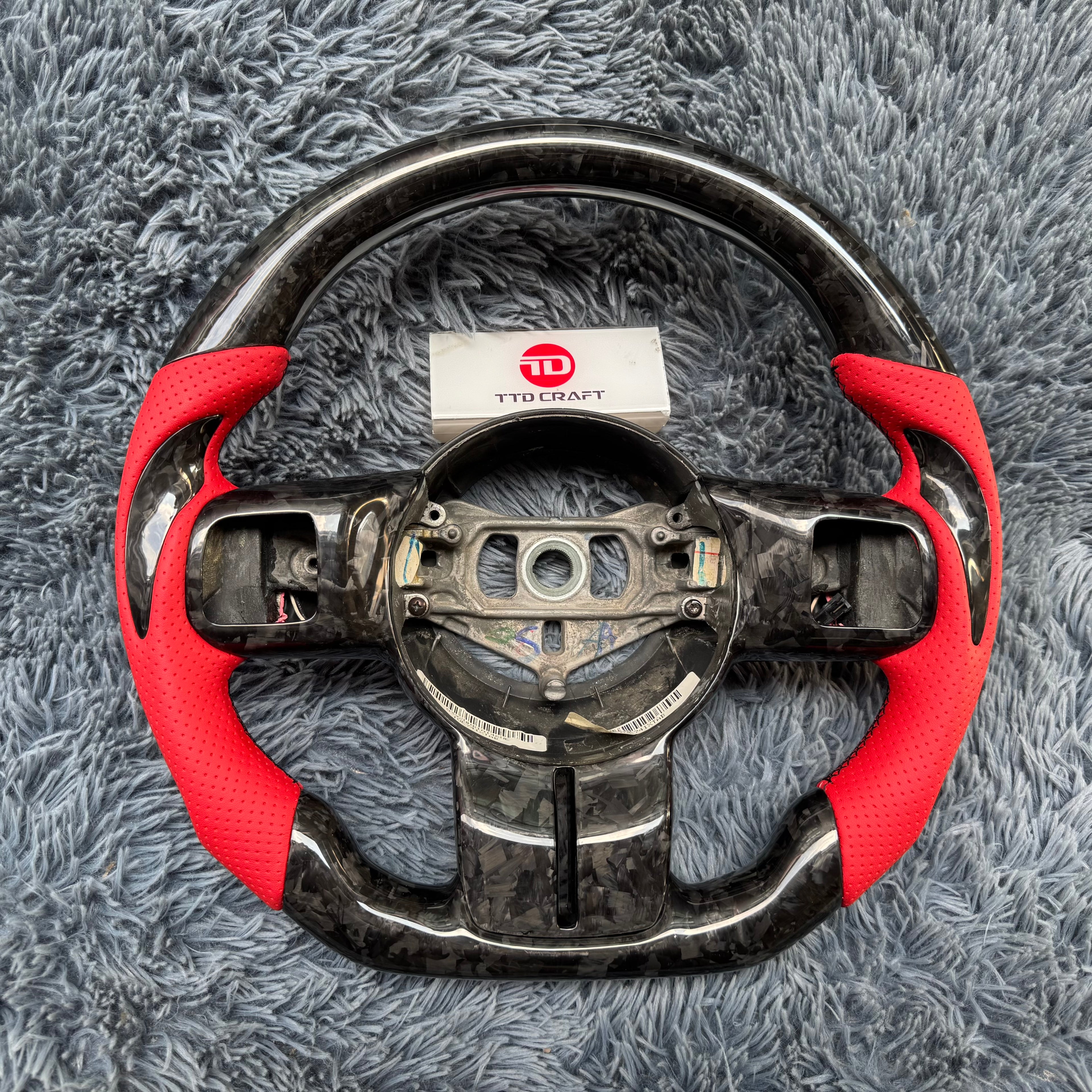 For Jeep 2011-2018 Wrangler Forged Carbon Fiber Steering Wheel
