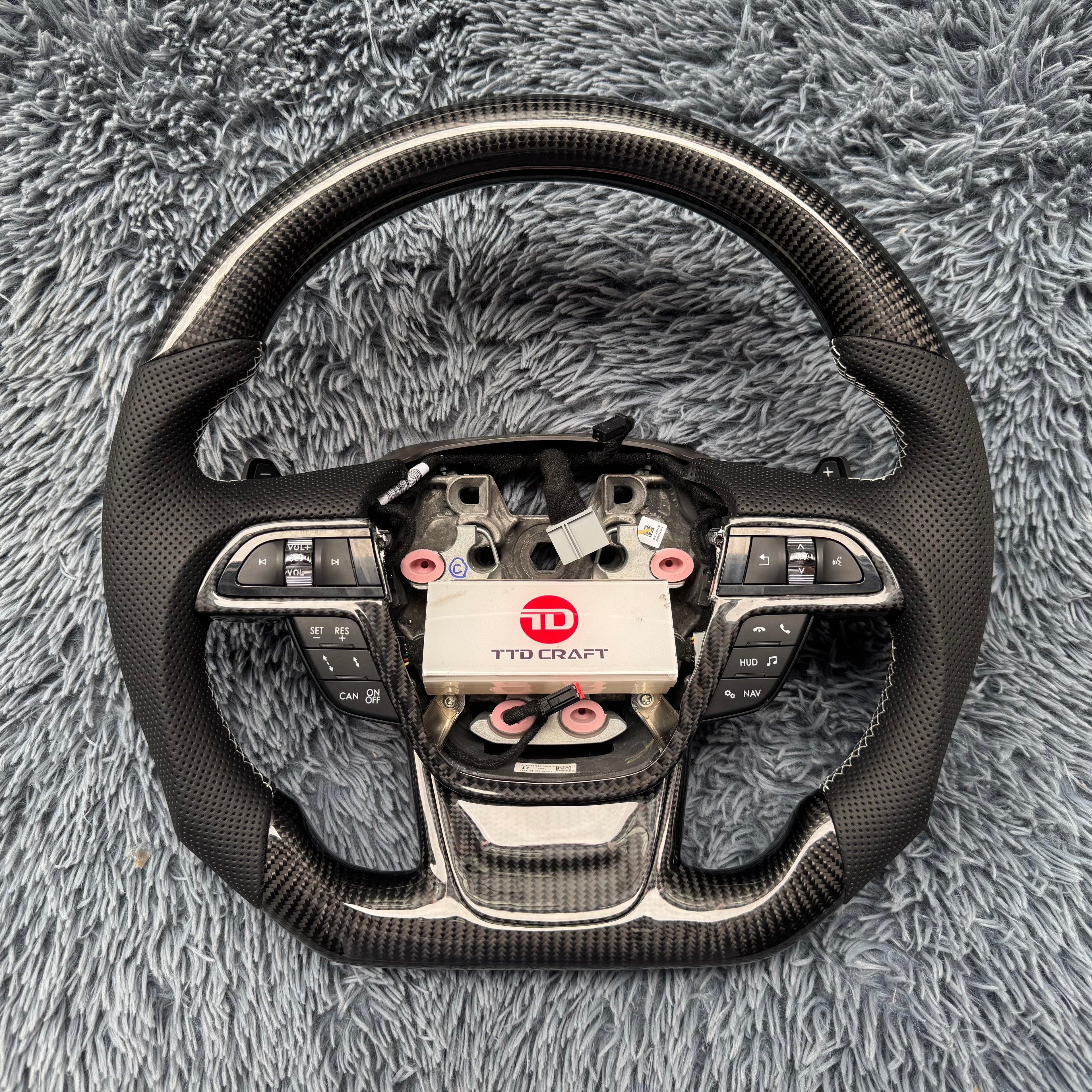 Carbon Fiber Steering Wheel For Lincoln Navigator 2018-2024