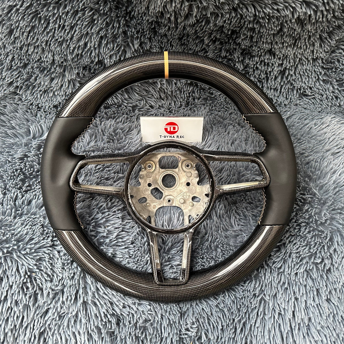 Custom Porsche 911 / Panamera / Cayman 718 / Cayenne / Macan Carbon Fiber Steering Wheel