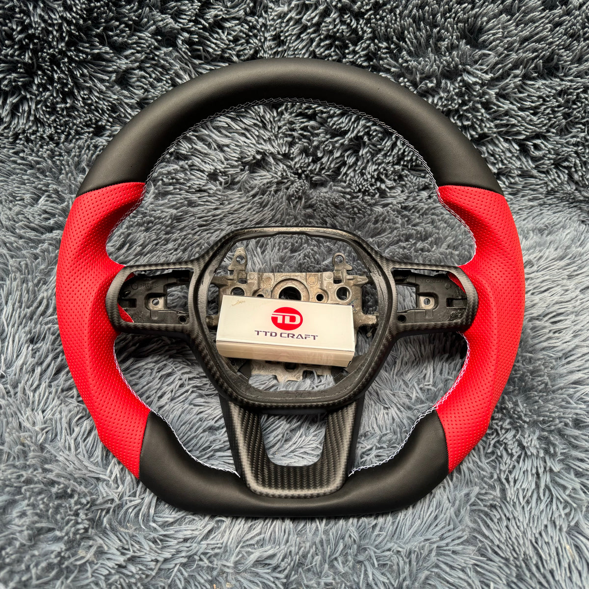 Custom Leather Steering Wheel For Honda 11th gen Civic 2022-2026