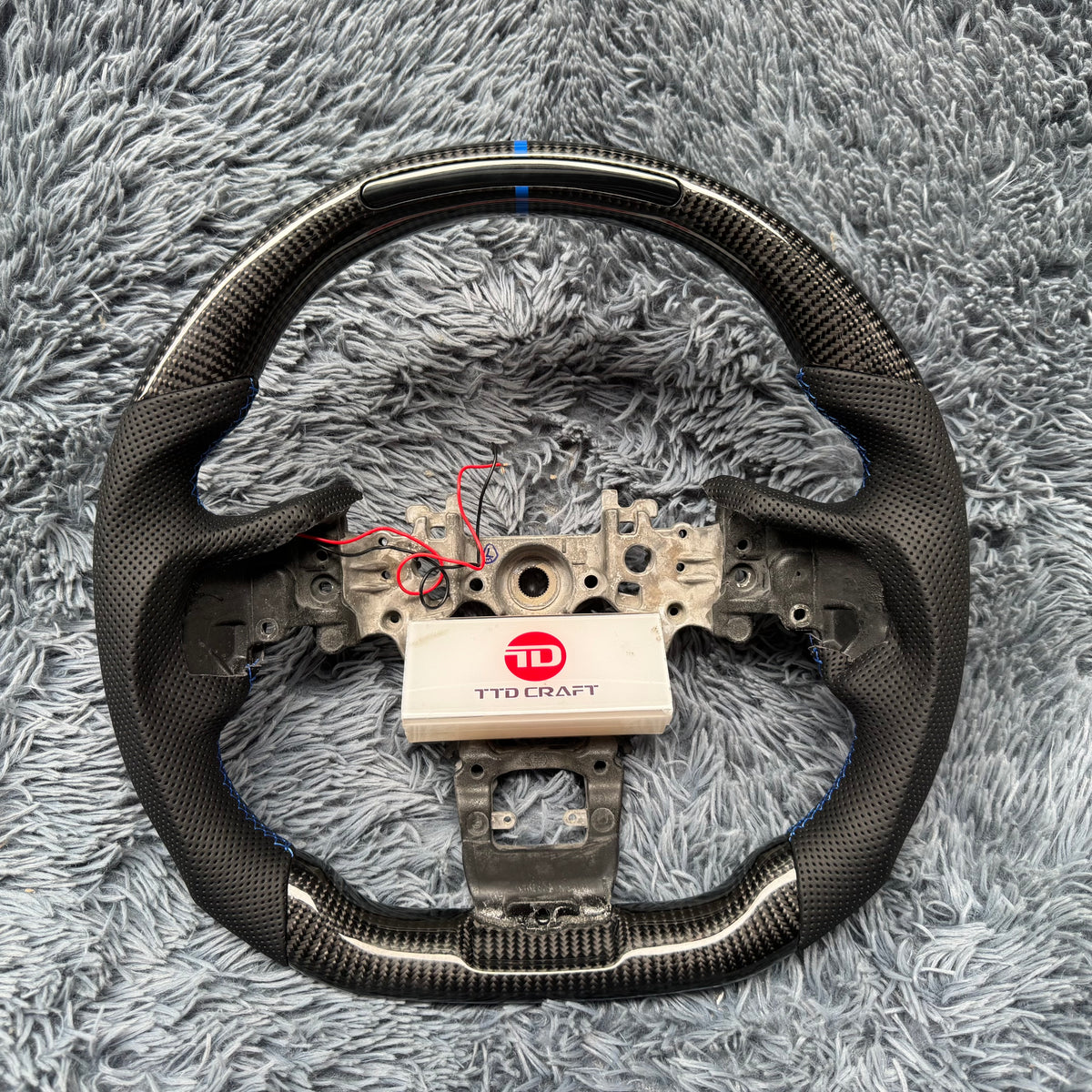 Custom LED Carbon Fiber Steering wheel For Subaru 2022-2026 WRX / STI