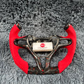 Forged Carbon Fiber Steering Wheel For Honda 8th gen Civic 2006-2011