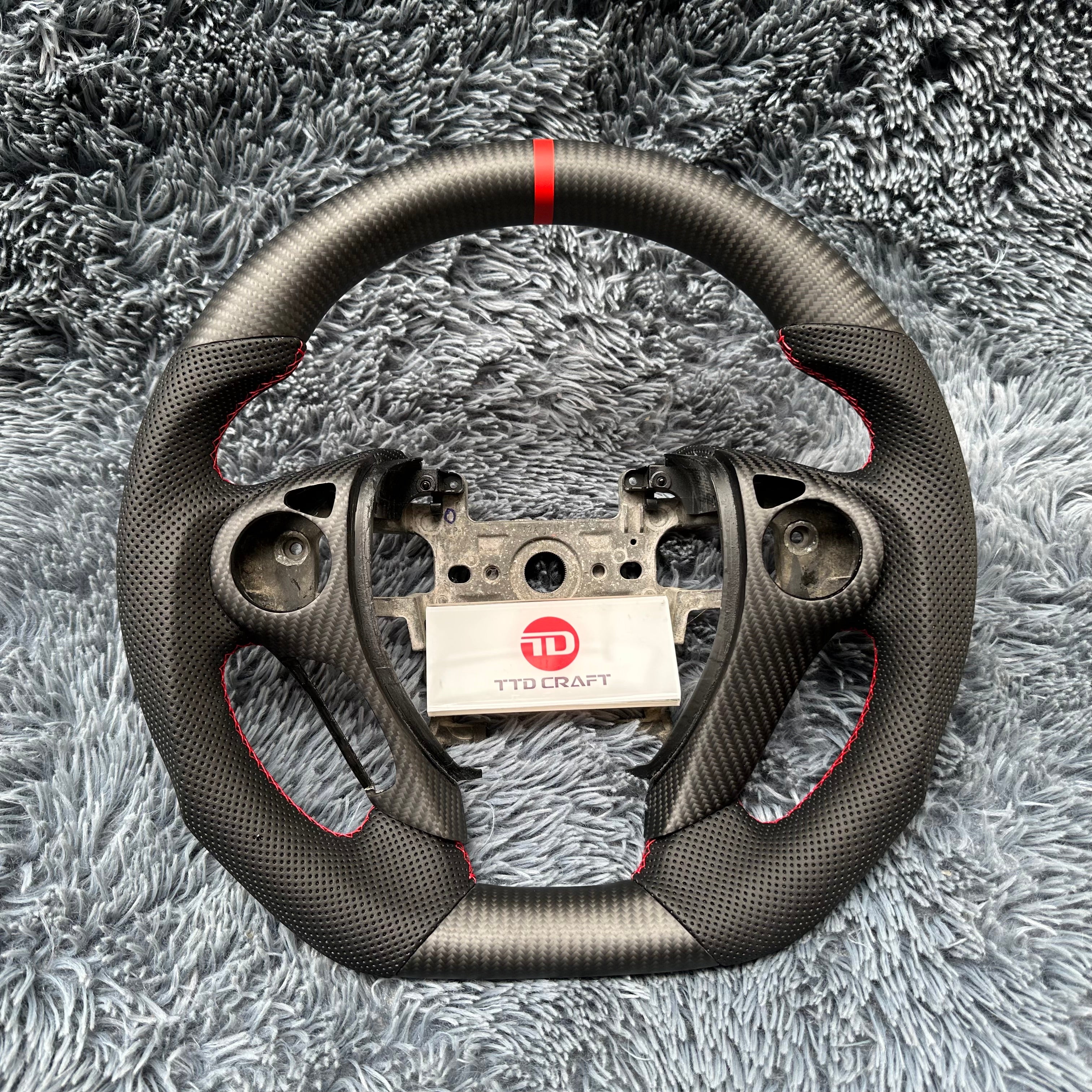 Customized Carbon Fiber Steering Wheel For Honda 9th gen Accord 2013-2017