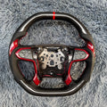 Custom Carbon Fiber Steering Wheel For 2014-2018 Chevrolet Silverado/Suburban/Tahoe