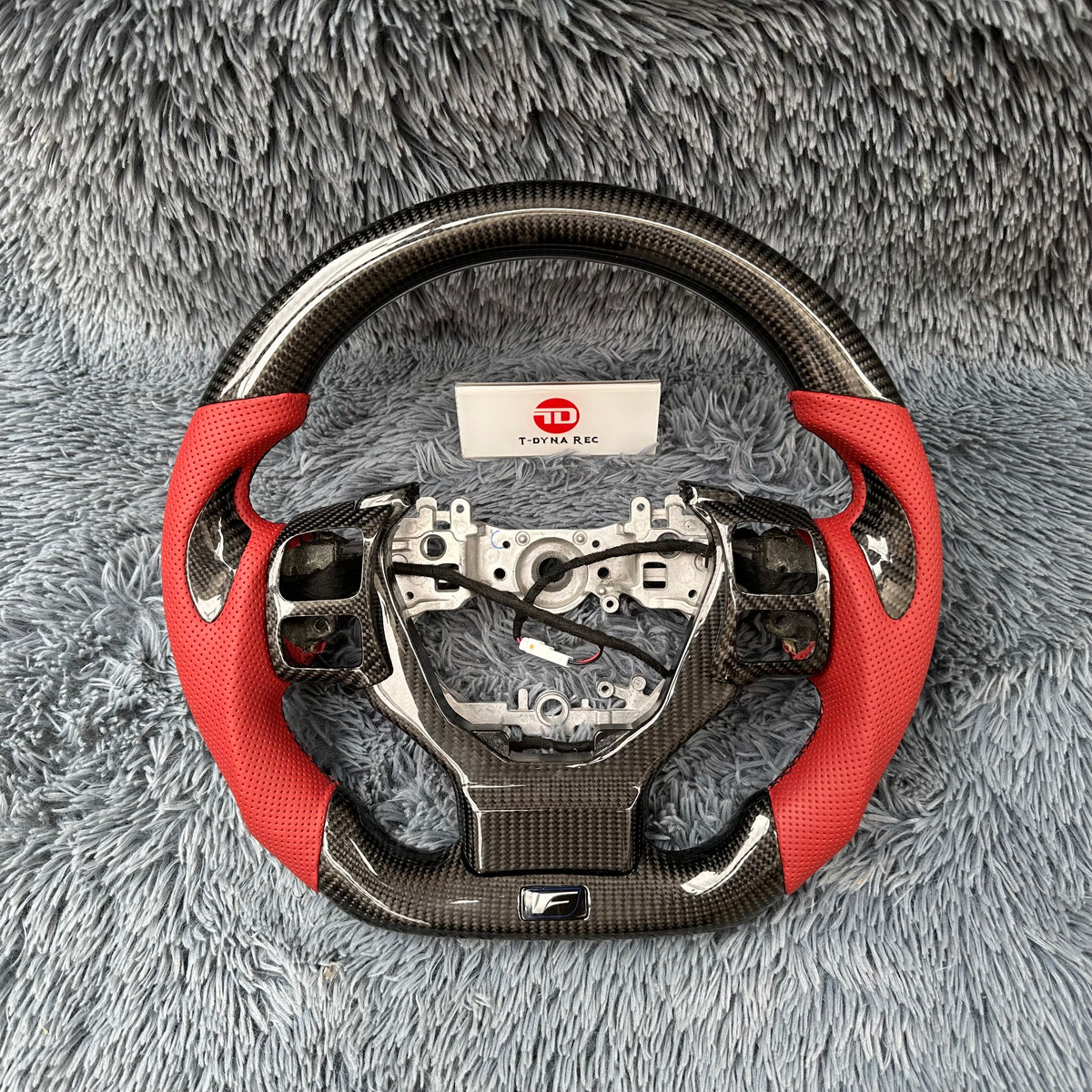 Custom Lexus 2014-2025 IS CT200h NX RC RCF Carbon Fiber Steering Wheel