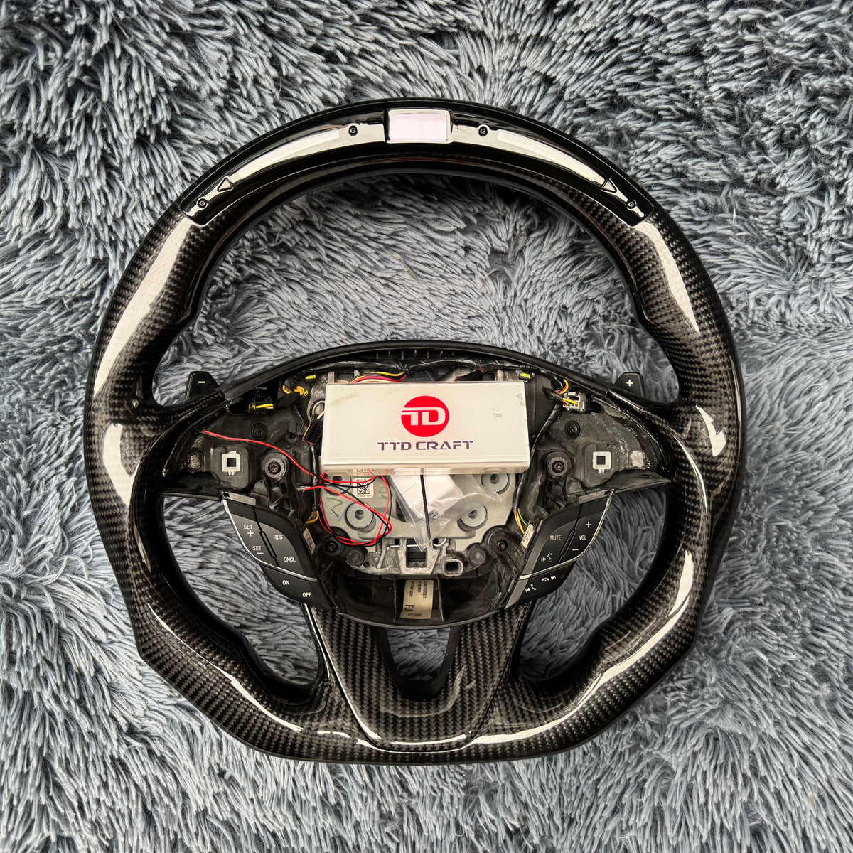 2013-2020 Lincoln MKZ  LED Carbon Fiber Steering Wheel