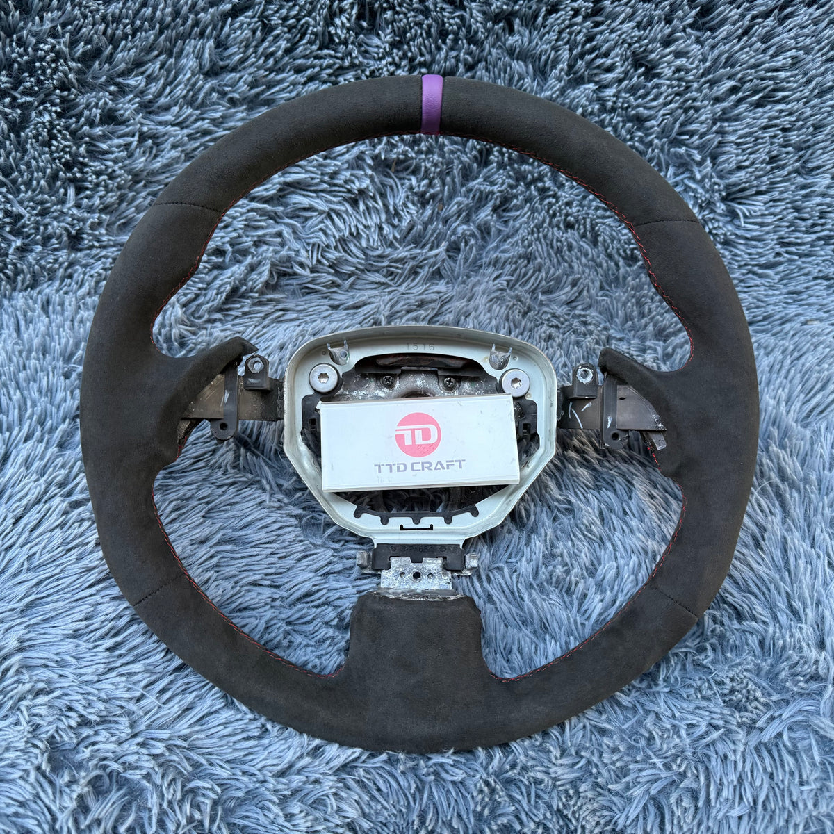 2009 -2020 Nissan 370Z Custom Alcantara Steering Wheel
