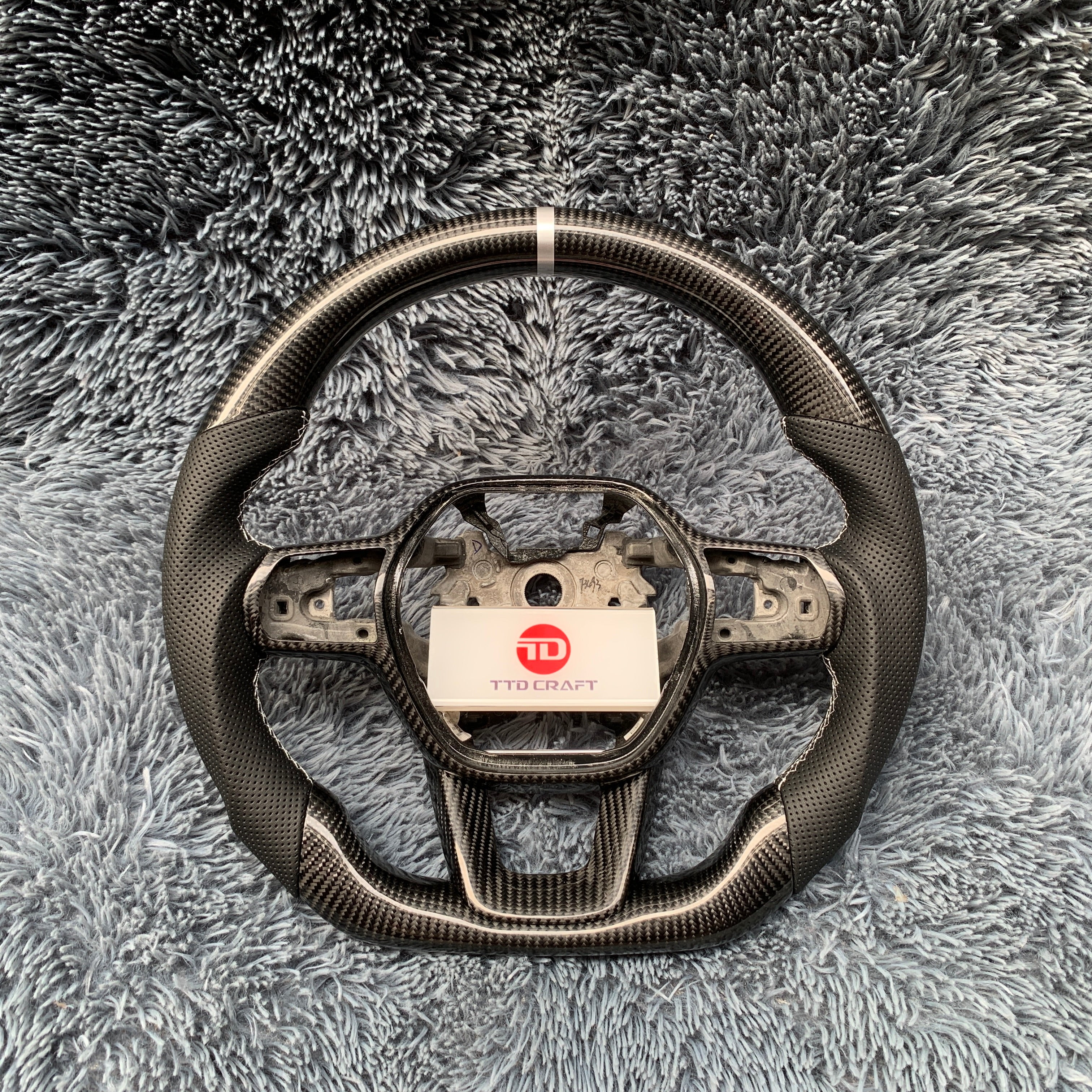 Custom  Honda 11th gen Civic 2022-2026 Carbon Fiber Steering Wheel