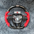 Led Carbon Fiber Steering Wheel For Toyota 12th gen Corolla 2019-2026