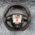 Custom Leather Steering Wheel For Ford USA Version 2014-2019 Fiesta