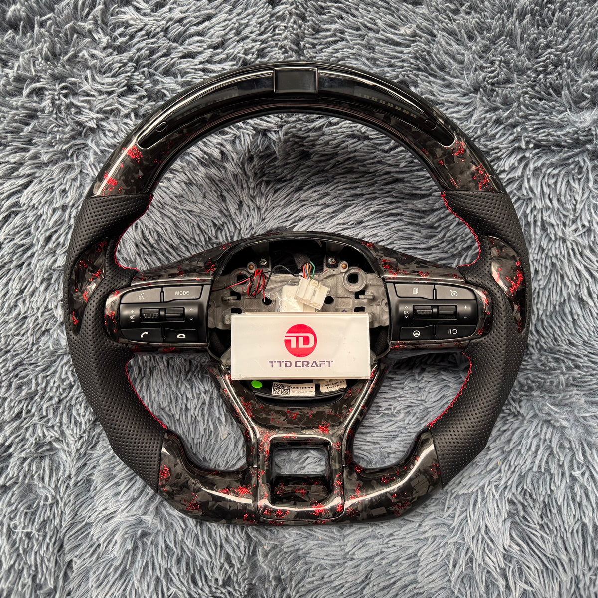 Kia 2021-2026 K5 Forged Carbon Fiber Steering Wheel