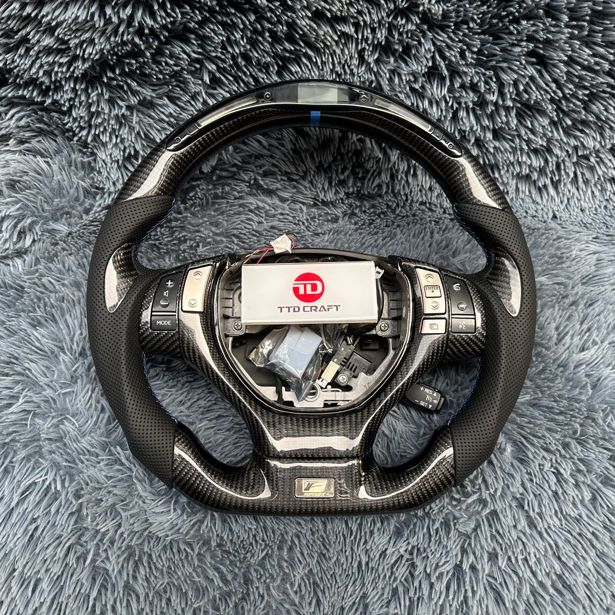 2013-2015 Lexus GS ES RX350 Led Carbon Fiber Steering Wheel